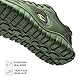 HOBIBEAR Damen Barfußschuhe Herren Breite Zehenbox Trailrunning-Sneaker Nullabsatzsohle Minimalistisch für Outdoor, Fitness, Freizeit, Wandern, Trekking, Reisen, Training, Gehen und Joggen