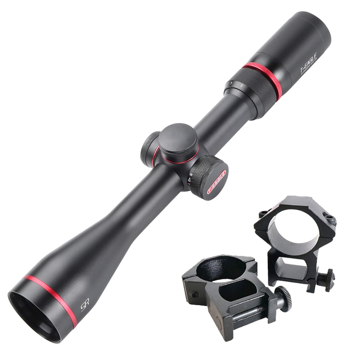 Amazon.co.jp: T-EAGLE ライフルスコープ 3-9x40IR可変ズーム サバゲー