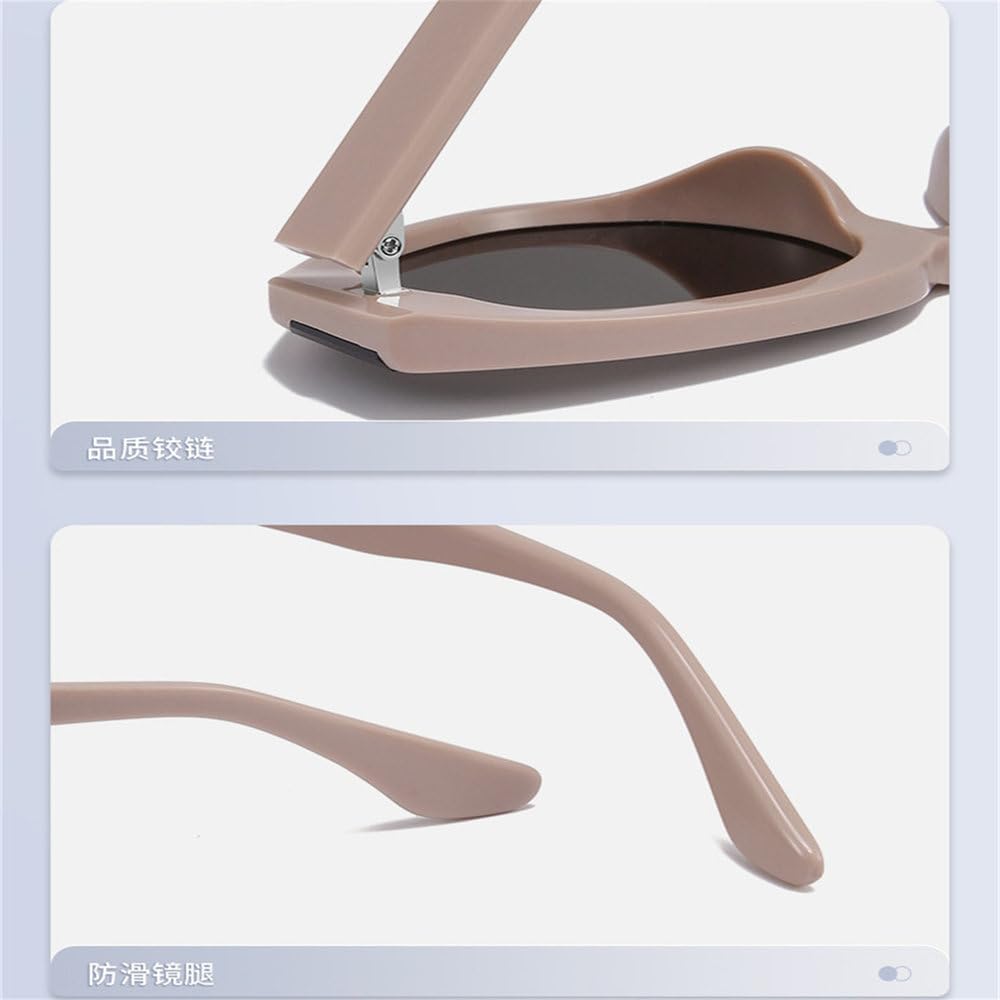 Okulary przeciwsłoneczne retro cat-eye nylonowe z polaryzacją dla kobiet, na podróże, na ulicę, na imprezę, z ochroną UV