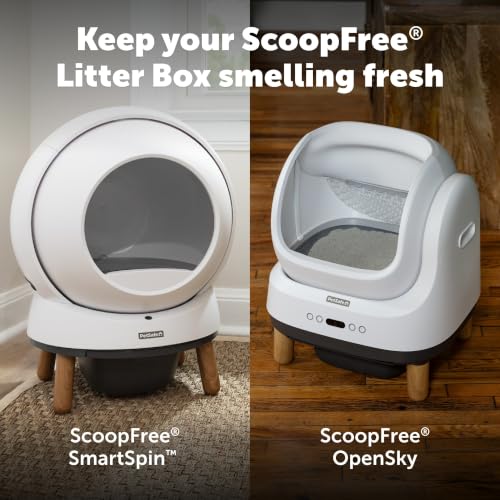 PetSafe ScoopFree SmartSpin and OpenSky Litter Box Deodorizers, 2 Pack | Up to 30 Days Odor Control, Natural Fresh-Scented Oils, Compatible with SmartSpin and OpenSky Cat Litter Boxes - image 2