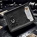 CoolKick Leather Hero ID Wallet for Men and Woman - Stylish Superhero Design, Durable Bifold Wallet with Multiple Card Slots, Cash Compartment, and Iconic Logo - Gift for All (Batmen)