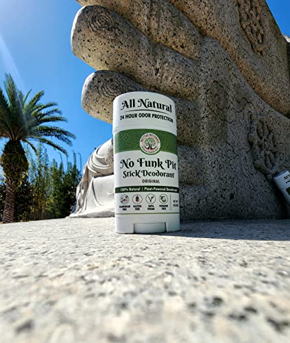 No Funk Pit Stick, Natural Vegan Deodorant, Aluminum Free, Gluten Free #TOP5