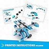 Engino Inventor Mechanics Acrobatic Plane Construction Toy for Ages 7+, Includes 5 Bonus Models