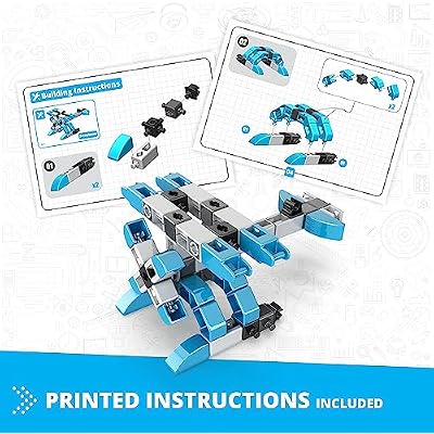 Engino Inventor Mechanics Acrobatic Plane Construction Toy for Ages 7+, Includes 5 Bonus Models