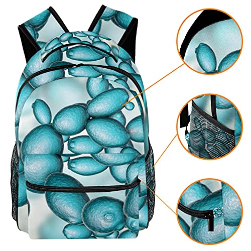 Sac à dos décontracté 3D imprimé graphique multicolore 7 haute capacité - 3