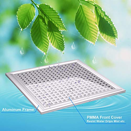 LED Grow Light for Indoor Plants Growing Lamp 289 LEDs 150W Red Blue Spectrum Full Aluminum Dimmable Plant Lights Bulb Panel for Hydroponics Greenhouse Germination Seedling Veg and Flower by Venoya - Thumbnail 4