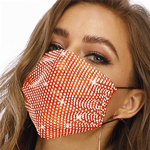 Graeen sparkly crystal face masks diamond mask masquerade mesh ma…