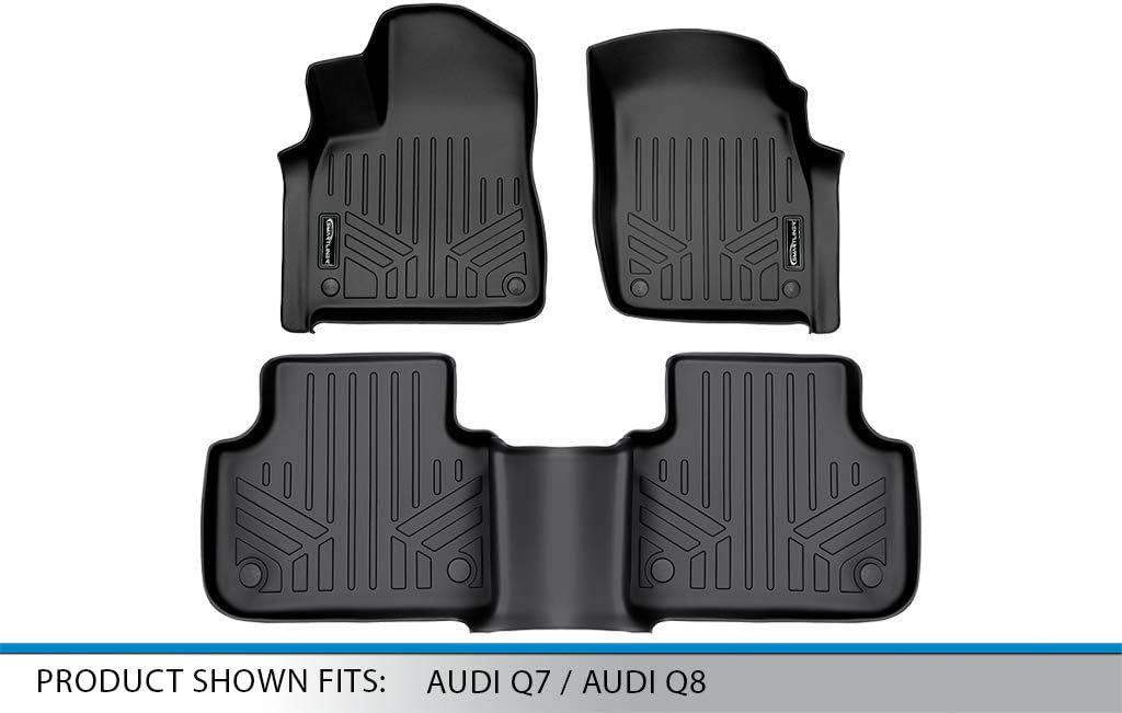 70% оƒƒ Evеrуthіng MAXLINER Custom Fit Floor Mats 2 Row Liner Set Black Compatible with 2017-2022 Audi Q7 / 2019-2022 Audi Q8 Tесh Dеаlѕ 🔥 MAXLINER Custom Fit Floor Mats 2 Row Liner Set Black Compatible with 2017-2022 Audi Q7 / 2019-2022 Audi Q8
