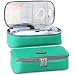 Homecube Pencil Case Big Capacity Pen Case Pouch Desk Organizer with Zipper Bag Stationery Storage Gel Pens Pencisl Highlighters Marker Eraser Sticky Note Scissors for School & Office Supplies - Green