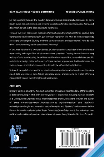 Cloud Data Warehousing Volume I: Architecting Data Warehouse, Lakehouse, Mesh, And Fabric #TOP1