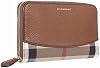 Cartera de cuero BURBERRY House Check Sartorial - ocre marrón 6