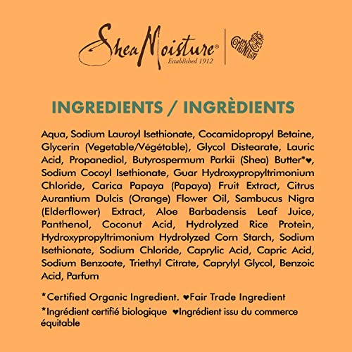 Sheamoisture Frizz Control Shampoo For Frizz Prone Hair Papaya And Neroli Sulfate Free Shampoo 13 Oz #TOP7