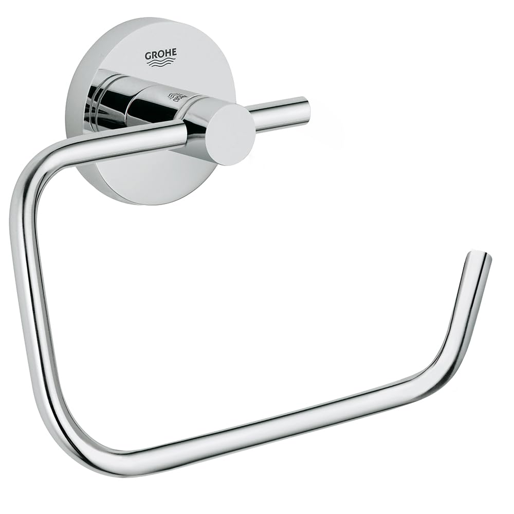 40689001 Essentials Wall-Mounted Toilet Paper Holder, Starlight Chrome