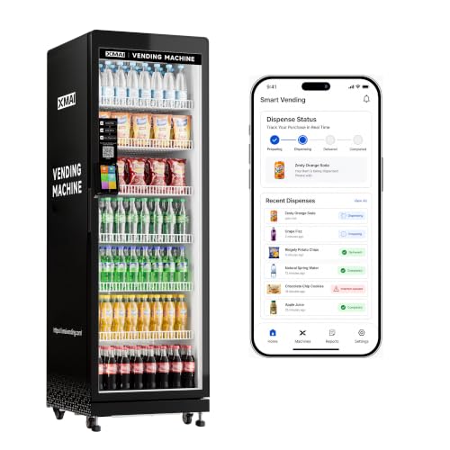 XMAI Pro 520L AI Vending Machine Self Service Smart Cooler for sale