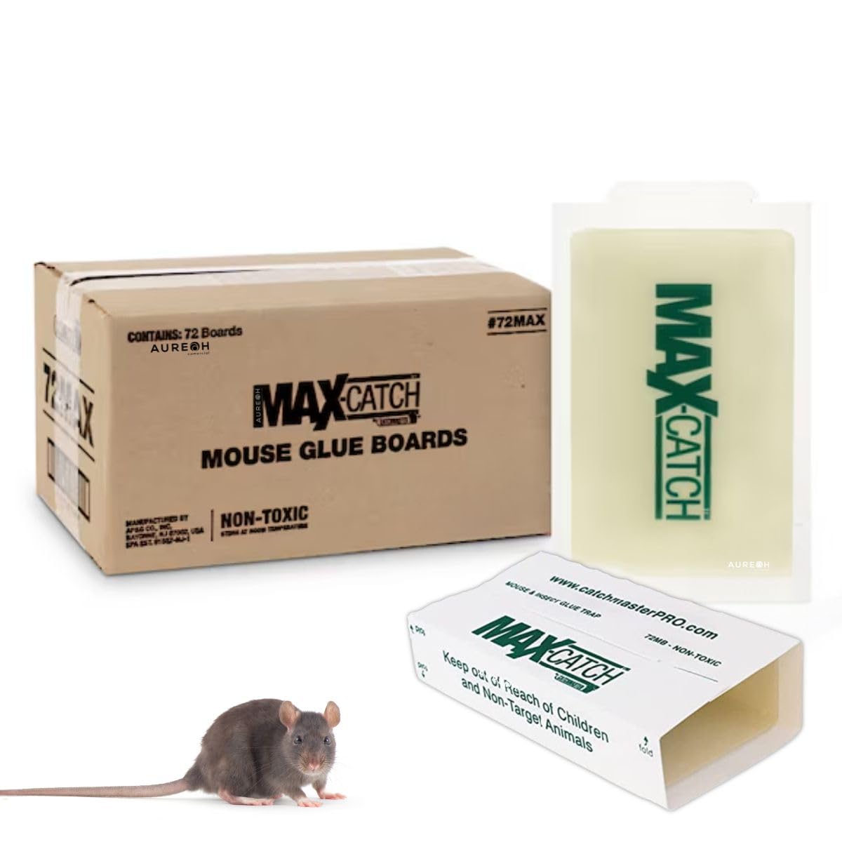 Catchmaster 72MB Glueboards QTY 12 Glueboards 602534 by Catchmaster