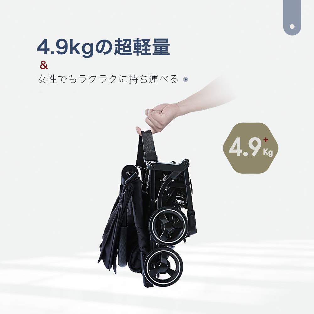 Amazon.co.jp: (Newox) ベビーカー 背面ベビーカー b型ベビーカー 
