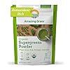 Amazing Grass Super Greens Booster: Greens Powder Smoothie Mix with Spirulina, Moringa, Wheat Grass & Kale Smoothie Booster, Chlorophyll Providing Greens, 30 Servings