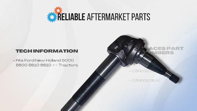Amazon.com: C5NN3106J Spindle Keyed LH Fits Ford New Holland 5000