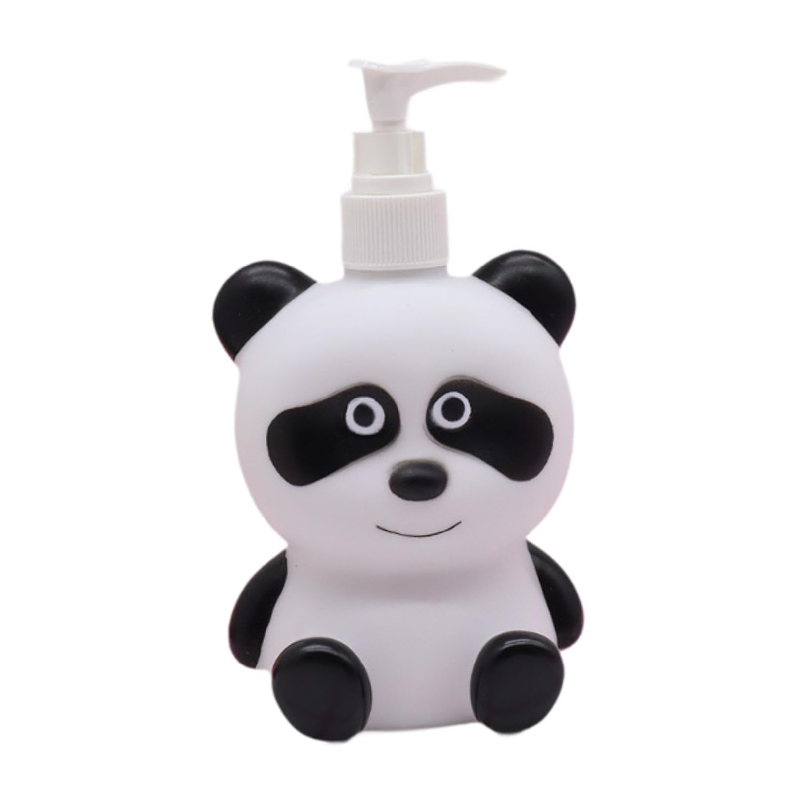 TWISAXC Sturdy Lotion Bottle Childrens Soap Dispenser Adorable Fun And Practical Addition For Kids Bathroom Adorable Soap Dispenser Is Fun Accent Piece For Bathroom And Kitchen, Panda