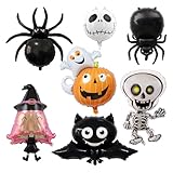 Halloween-Dekorationen: Ideal als Partyballons für Kinder, Halloween Partydekorationen, Feiertagsdekorationen, Innen- und Außenwanddekorationen.