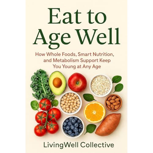 Eat to Age Well Audiolibro Por LivingWell Collective arte de portada