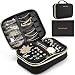 BEKVÄMT Travel Jewelry Organizer Case, Large Untangled Jewelry Storage Holder, Portable and Space-Saving Jewelry Bag Holds 5 Necklaces, 12 Pairs of Earrings, 30 Rings, Bracelet, Watch
