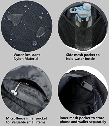 Gym Sports Small Duffel Bag for Men and Women with Shoes Compartment - Mouteenoo - Image 4