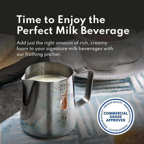 image for New Star Foodservice 28805 Commercial Grade Stainless Steel 18/8 Froth