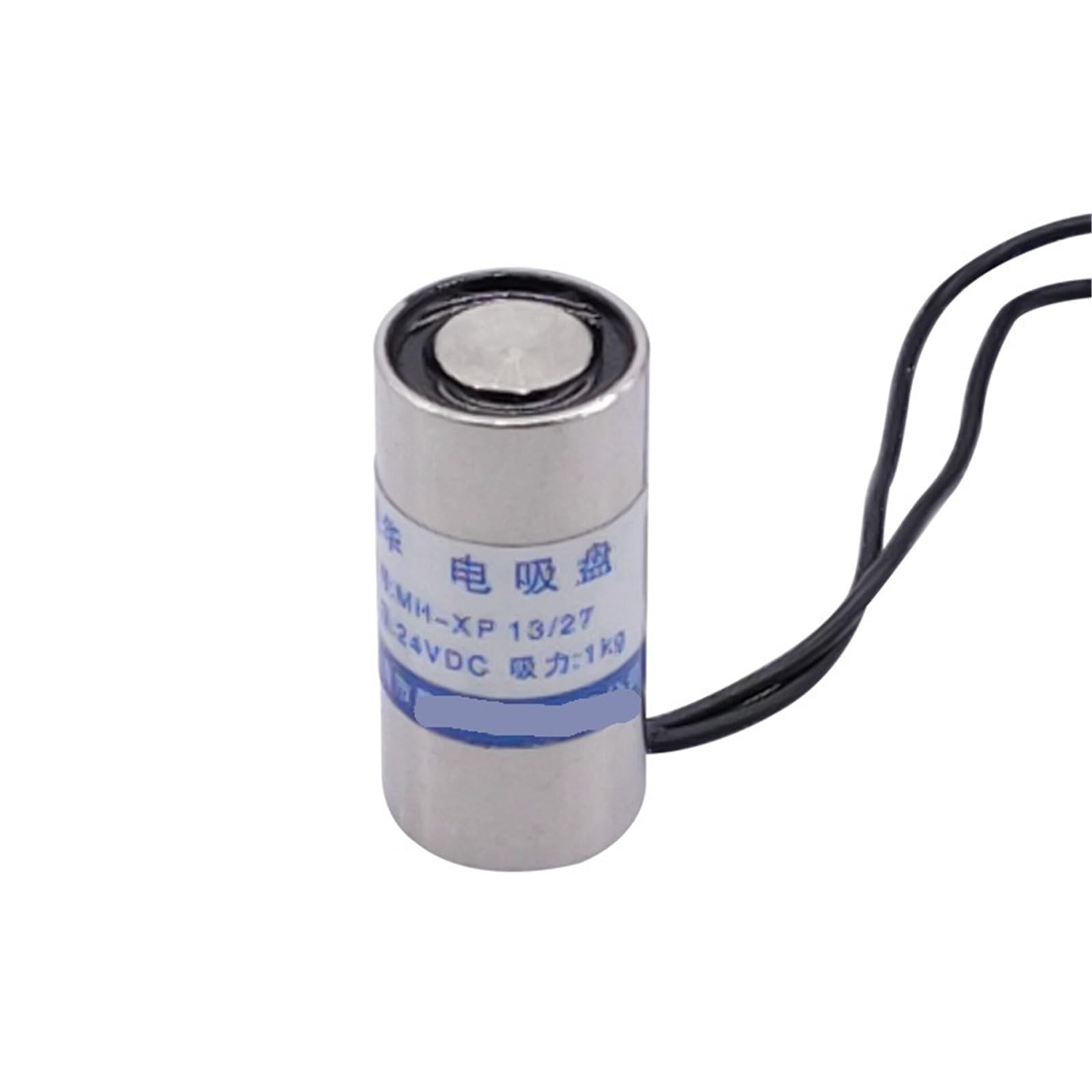 Électroaimant solénoïde P13/27 compact et fiable offrant une force d'aspiration stable de 10 N