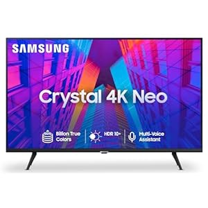 Samsung 138 cm (55 inches) Crystal 4K Neo Series Ultra HD Smart LED TV UA55AUE65AKXXL (Black)
