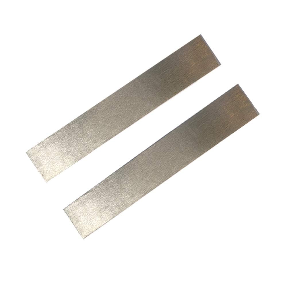 AVIATION METAL & ALLOYS Pure Zinc Anode Sheet 2pcs (99.995% Pure) for Zinc Plating and Zinc Electroplating, Zinc Electrode Strip 0.04''x1''x6''(1mmx25mmx150mm)-picture-26