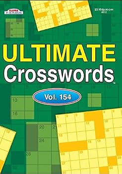 Paperback Ultimate Crosswords Puzzle Book - Volume 154 Book