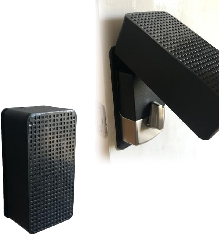 Weatherproof Protective Cover for Schlage Encode Smart Lock- Compatible with Encode (BE489WB) and with Encode Plus (BE499WB) Interior Lock Assembly