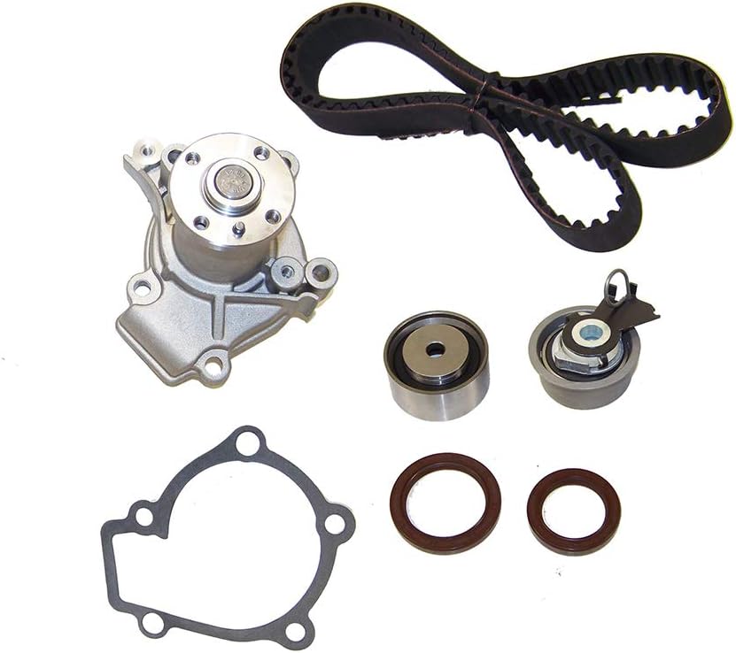 DNJ TBK124BWP Timing Belt Kit with Water Pump for 2006-2007 Hyundai Elantra Tucson 2.0L L4 16V DOHC 1975cc