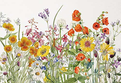 Laeacco fondo floral acuarela 7x5ft miniatura 4