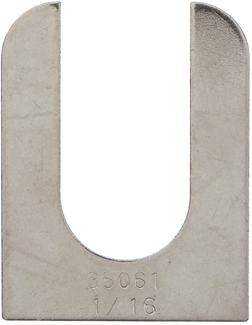 212 Main 4 x 6.5 x 3 deg Al Shims Set - Pack of 6