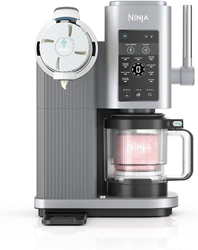 CREAMi Swirl Ninja Swirl - Máquina para servir helados y suaves, sorbete, yogur helado, programa bajo en calorías y más, 13 en 1, mango suave, (2)