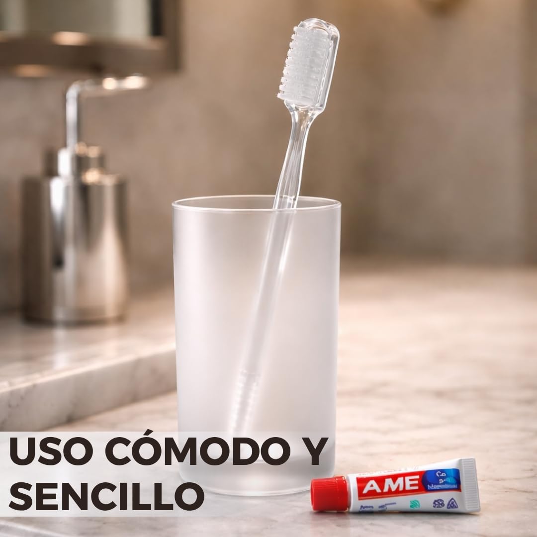 500 unidades de Kit Dental Amenities Hotel – Set de Higiene Bucal para Hoteles, Casas Rurales y Alojamientos Turísticos | Productos de Acogida para Habitaciones y Huéspedes
