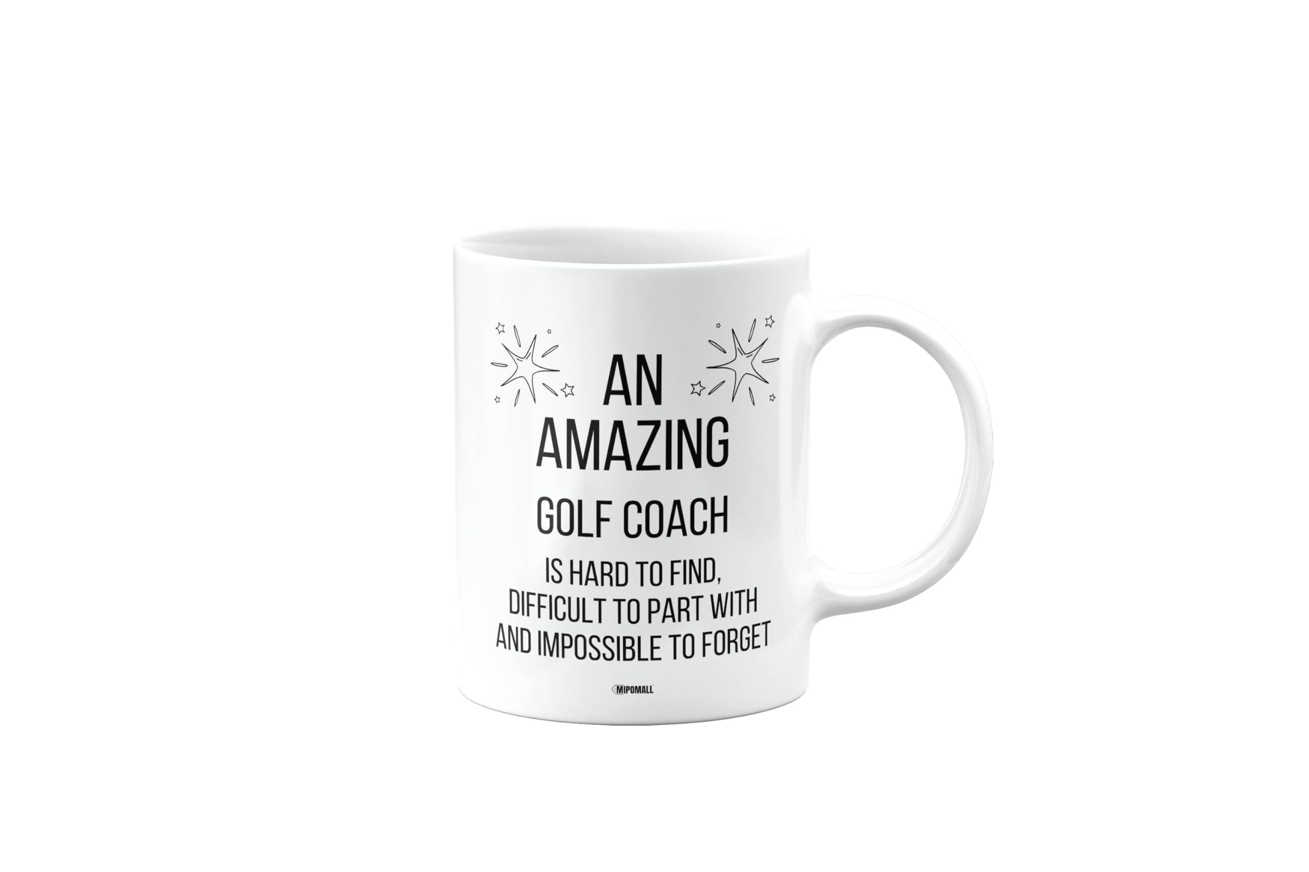 MIPOMALL an Amazing Golf Coach, Leaving Mug for Coach from Team Members, for Boss, Colleague, Goodbye Gifts, Secret Santa, Presents for Christmas, mm-CA_242_42