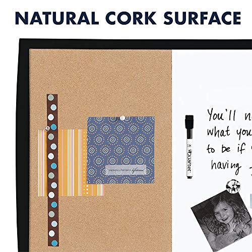 image for Quartet Combination Magnetic Whiteboard & Corkboard, 17