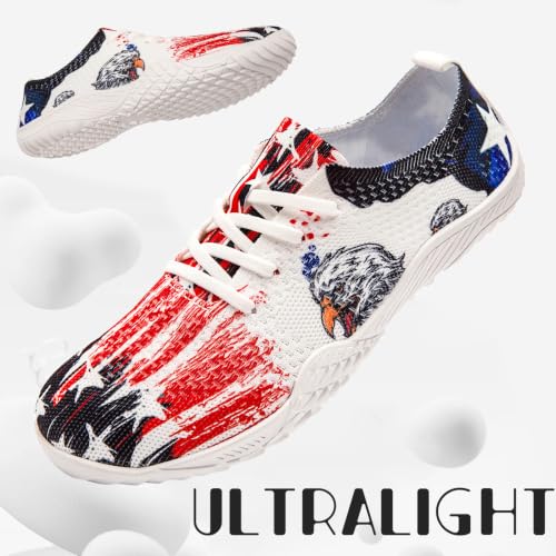 Image of Barefoot Shoes Women Tennis Gym Zero Drop Trail Minimalist Sneakers | Zero Drop 丨Minimalist丨Lightweight Material丨Breathable Mesh丨Non-Slip丨Machine Washable