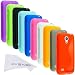 Eco-Fused Case Bundle for Samsung Galaxy S4 Mini (I9195) including 10 Colorful TPU Covers / Microfiber Cleaning Cloth (Hot Pink, Red, Purple, Blue, Black, Smoke, Orange, Green, Clear, Light Blue)