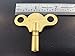 Generic Tools and Replacement for Clock. New Solid Brass Sessions Trademark Clock Key #6 Key 3.6mm