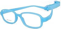 Vista 18 de AQWANO Children Optical Glasses Frame tr90 Flexible Bendable One-piece Safe Eyeglasses Girls Boy M-cuadrado-púrpura