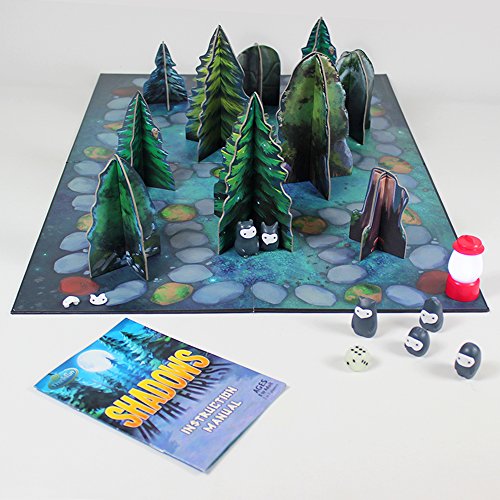 Thinkfun Shadows In The Forest Play In The Dark Board Game For Kids And Families Age 8 And Up - Fun And Easy To Learn With Innovative And Unique Gameplay #TOP2