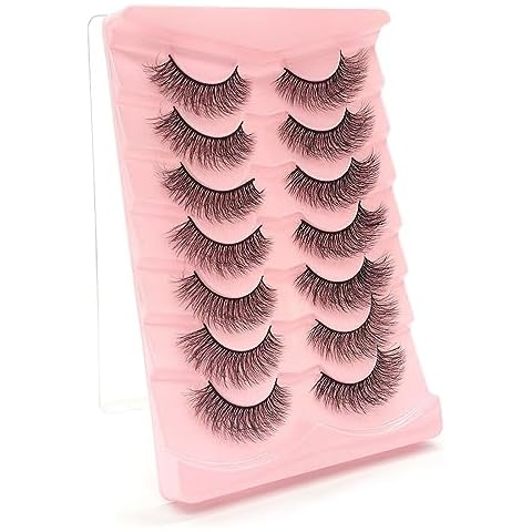 USTNIR Faux Cils 3D Volume Russe Cover
