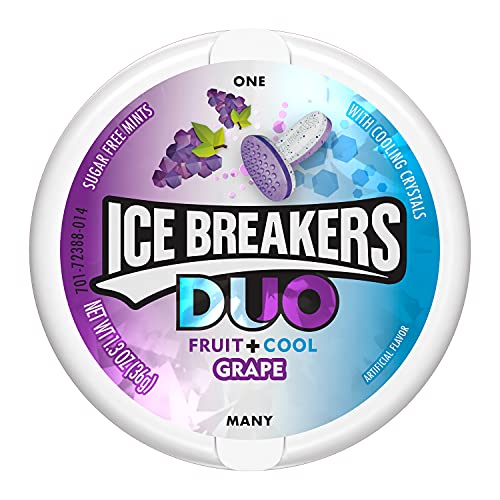 Image of Ice Breakers Duo Fruit + Cool Grape, 2 X 36 Gram