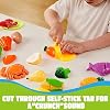 JOYIN Juguete de Comida para Niños, Set de Alimentos para Cortar para Actividades Preescolares, Accesorios de Cocina de Juego, Juguetes Educativos, Set de Clasificación de Colores para Niños y Niñas, Regalos de Regreso a Clases 8