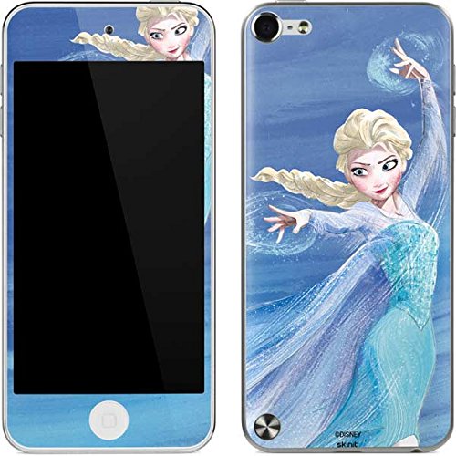 Skinit Decal MP3 Player Skin Compatible with iPod Touch (5th Gen&2012) - Officially Licensed Disney Frozen Elsa ICY Powers Art Design