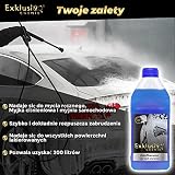 Exklusiv Chemie® Szampon samochodowy koncentrat 1000ml do myjni samochodowej | Szampon samochodowy | Koncentrat myjący o neutralnym pH | Nabłyszczanie lakieru i szyb samochodowych | Wydajność 200 litrów